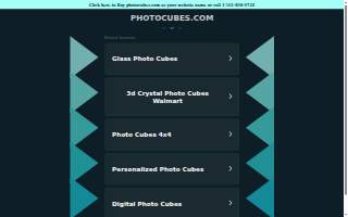 Photo Cube Studios website