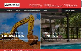 Williams Fence Co website