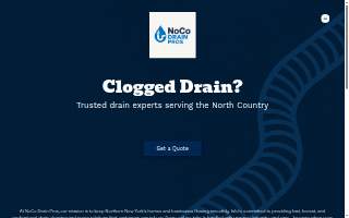NoCo Drain Pros website