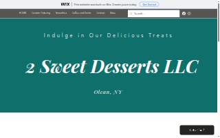 2 Sweet Desserts LLC website