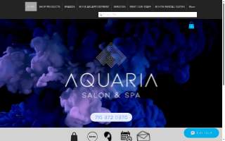 Aquaria Salon website