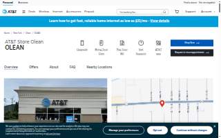 AT&T Store of Olean website