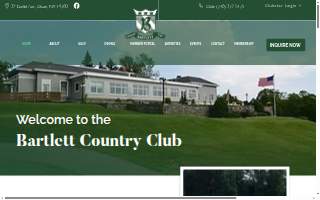 Bartlett Country Club website