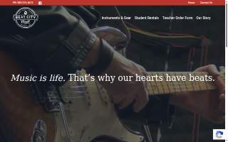 Beat City Music website