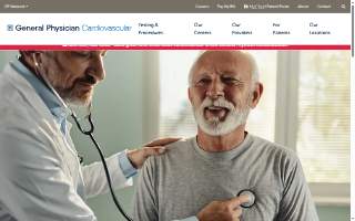 Great Lakes Cardiovascular of Olean website
