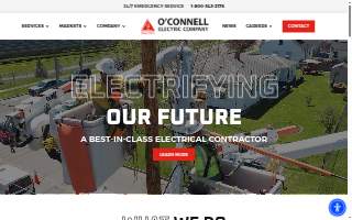 O'Connell Electric website