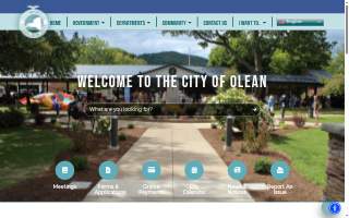 Olean Business Development website