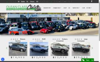 Olean Class Cars Inc. website