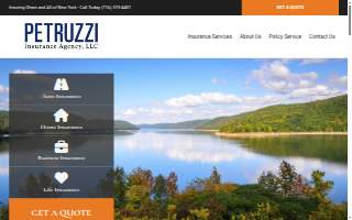 Petruzzi Insurance Agency, LLC website