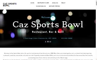 Caz Sports Bowl website