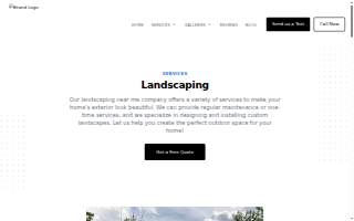 Heff's Property Services website