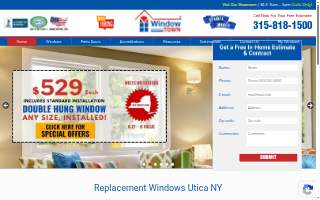 Window Town of Utica website