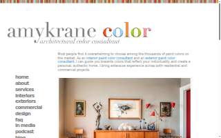 Amy Krane Color of Rome website