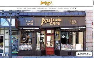 Autumn Cafe website