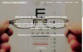 Catskill Eye Care Associates website