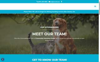 Community Veterinary Center: Leahy David DVM website