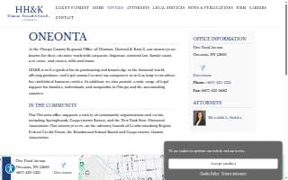 Hinman, Howard & Kattell, LLP website