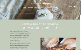 Luna & Grace Keepsakes website