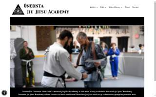 Oneonta Jiu Jitsu Academy website