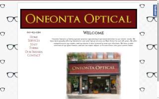 Oneonta Optical website