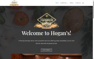 Hogan's Diner website