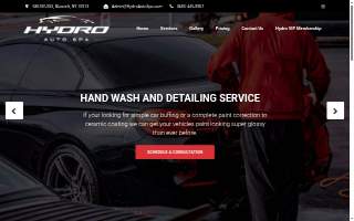 Hydro Auto Spa of Orangeburg website