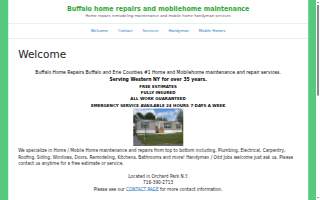 Buffalo Home Repairs website