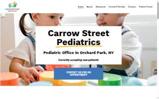 Carrow Street Pediatrics website