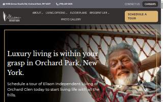Elison Independent Living of Orchard Glen website