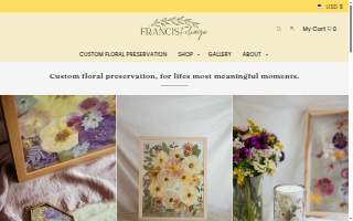Francis Foliage website