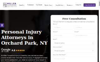 Hiller Comerford Injury & Disability Law website