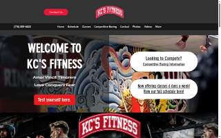 KC's Fitness website