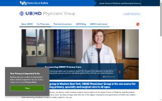 UBMD Orthopaedics & Sports Medicine of Depew website