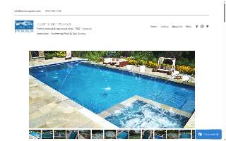 Coral Sea Pools website