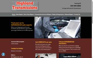 Highland Transmissions website