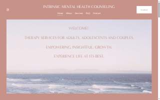 Intrinsic Mental Health Counseling website