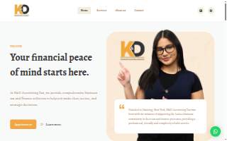 KD ACCOUNTING TAX website