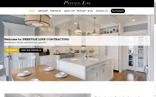 Prestige Line Contracting - Premier Construction & Renovation Services in Westchester website