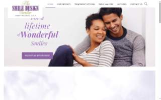 Smile Design Center website