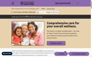Tender Dental Care of Ossining website