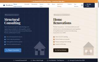Westchester Home Improvements website