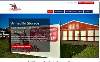 Armadillo Storage website