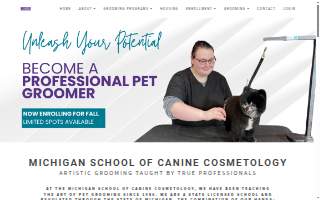 K-9 Grooming & Pet Motel website