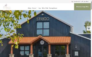 Strigo Vineyards of Oswego website