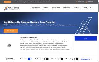 Active International website