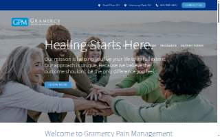 Gramercy Pain Management website