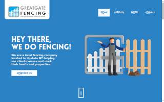 Greatgate Fencing website