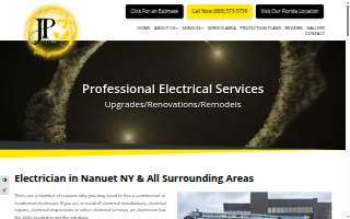 JP3 Electric LLC of Pearl River website