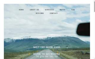 Safety First Driving School of Pearl River website