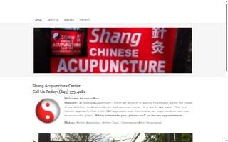Shang Acupuncture Center website
